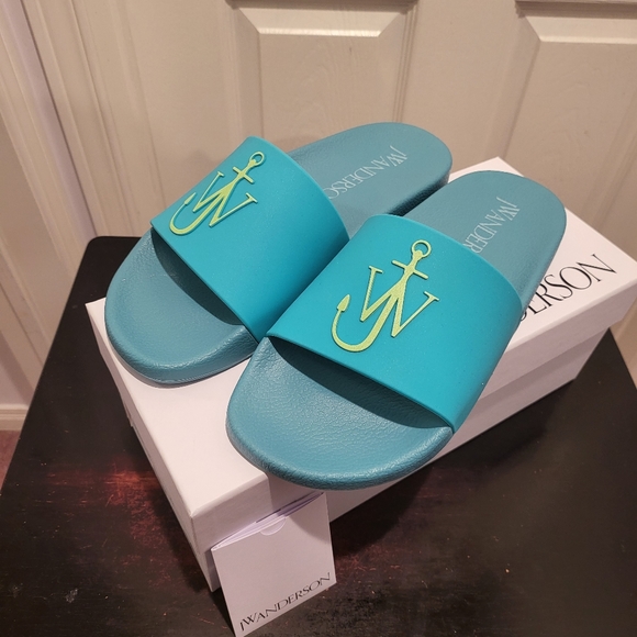 JW ANDERSON Anchor Logo Pool Slides - Picture 3 of 8